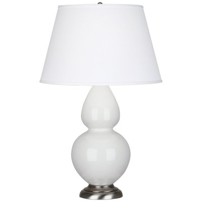 Table Lamp Taupe Pearl Glass Table Lamp With Grey